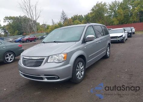 2014 Chrysler Town & Country Touring-L 30Th Anniversary из США, поврежденный, VIN 2C4RC1CG7ER424592
